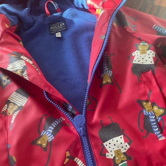 Joules raincoat - fleece lined - size - 1 year - Picture 3 of 3